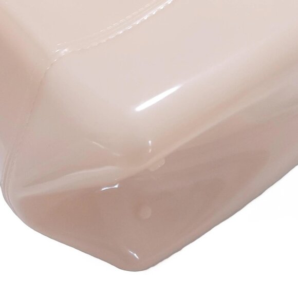 Auth FURLA Candy Bag - Light Pink Rubber Handbag - Picture 9 of 9